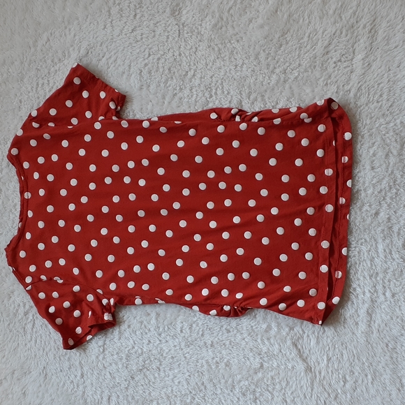 New Look Womans Maternity Orange Tee Size 10 - Picture 3 of 13